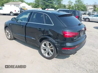 2017 Audi Q3 Prestige z VIN WA1GCCFS0HR015809, wystawiony jako IAAI lot #42405089 z przebiegiem 111 565 mil mil oraz . Historia ofert i sprzedaży dostępna na DreamBid. Obrazek 3.