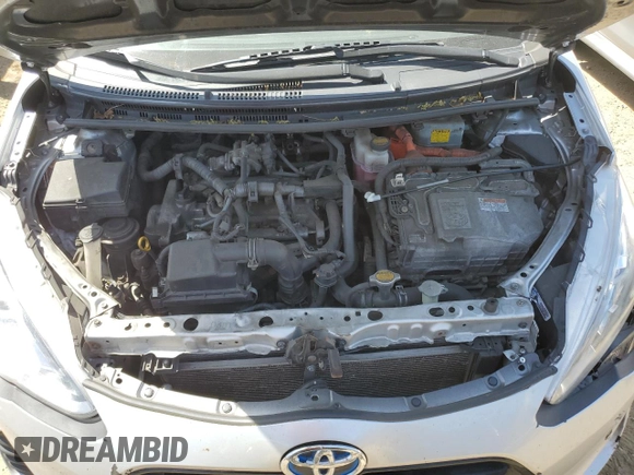 2016 Toyota Prius One with VIN JTDKDTB34G1134875, listed as a Copart auction lot 52996375 with 190,993 mi miles and Salvage Title. Bid and sale history available at carsss.com. Image 11.