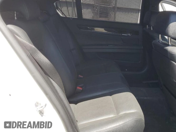 2014 BMW 7 Series 740Li with VIN WBAYE4C57ED137727, listed as a Copart auction lot 51847244 with 136,495 mi miles and Salvage Title. Bid and sale history available at carsss.com. Image 10.