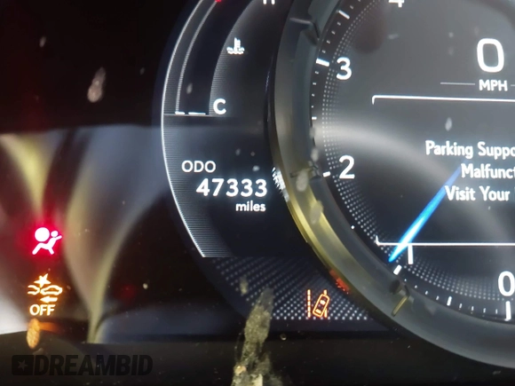 2021 Lexus ES 350 F Sport with VIN 58AGZ1B14MU094578, listed as a IAAI auction lot 41768656 with 47,333 mi miles and . Bid and sale history available at DreamBid. Image 15.