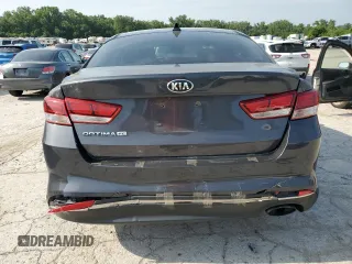 2016 Kia Optima LX with VIN KNAGT4L37G5107687, listed as a Copart auction lot 60239765 with 187,410 mi miles and Salvage title. Bid and sale history available at DreamBid. Image 6.
