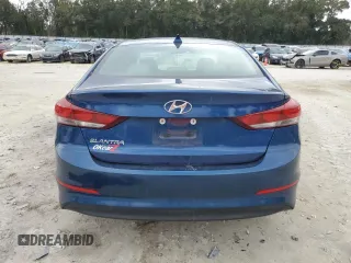 2017 Hyundai Elantra SE with VIN 5NPD84LF8HH105434, listed as a Copart auction lot 89069285 with 124,999 mi miles and Salvage Title. Bid and sale history available at DreamBid. Image 6.