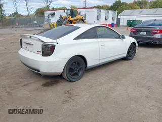 2000 Toyota Celica GTS with VIN JTDDY32T7Y0024360, listed as a IAAI auction lot 40533647 with 191,611 mi miles. Bid and sale history available at carsss.com. Image 4.