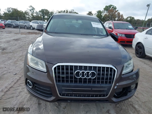 2015 Audi Q5 Premium with VIN WA1CFAFP3FA086410, listed as a IAAI auction lot 41069035 with 91,178 mi miles. Bid and sale history available at carsss.com. Image 12.