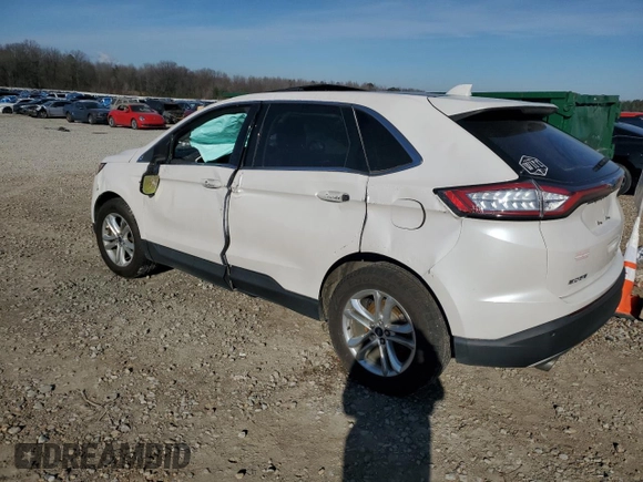 2017 Ford Edge SEL with VIN 2FMPK3J85HBC65372, listed as a Copart auction lot 89199355 with 128,816 mi miles and Salvage Title. Bid and sale history available at carsss.com. Image 2.