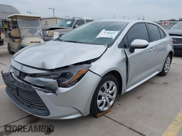 2023 Toyota Corolla LE z VIN 5YFB4MDE5PP077487, wystawiony jako IAAI lot #41787681 z przebiegiem 19 831 mil mil oraz . Historia ofert i sprzedaży dostępna na DreamBid. Obrazek 2.