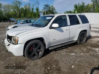 2006 Chevrolet TrailBlazer LT with VIN 1GNET13H262208163, listed as a Copart auction lot 54781475 with 122,848 mi miles and Salvage Title. Bid and sale history available at DreamBid. Image 1.