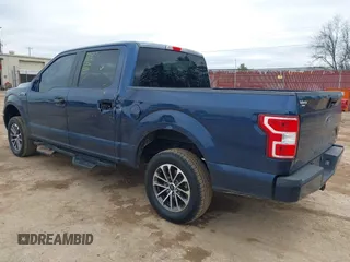 2018 Ford F-150 XL with VIN 1FTEW1EP1JKE29301, listed as a IAAI auction lot 41711372 with 177,848 mi miles. Bid and sale history available at carsss.com. Image 3.