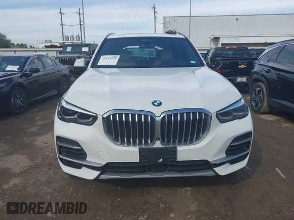 2022 BMW X5 sDrive40i with VIN 5UXCR4C05N9L80492, listed as a IAAI auction lot 41353938 with 58,468 mi miles. Bid and sale history available at carsss.com. Image 12.