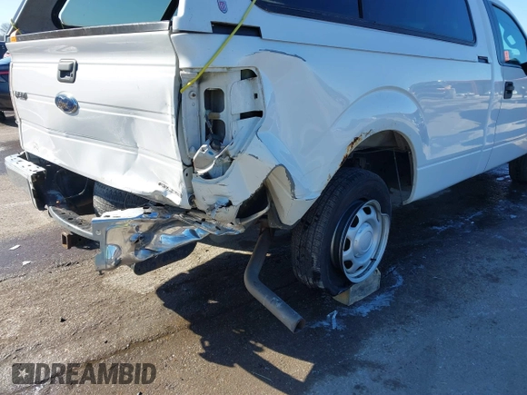 2013 Ford F-150 XL with VIN 1FTNF1CF0DKF81570, listed as a IAAI auction lot 41421397 with 135,378 mi miles. Bid and sale history available at carsss.com. Image 6.
