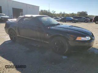 2000 Ford Mustang with VIN 1FAFP4448YF282672, listed as a Copart auction lot 81999314 with 224,031 mi miles and Salvage Title. Bid and sale history available at carsss.com. Image 4.