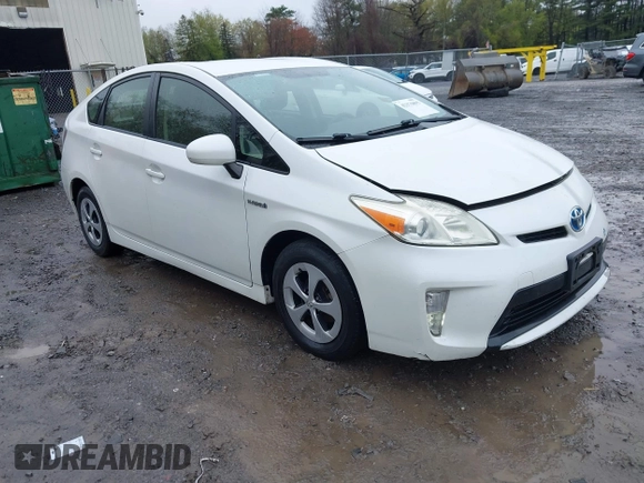 2012 Toyota Prius One with VIN JTDKN3DU1C5387772, listed as a IAAI auction lot 42176895 with 119,283 mi miles and . Bid and sale history available at DreamBid. Image 1.