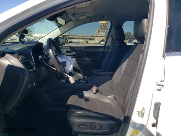 2021 Chevrolet Equinox Premier with VIN 3GNAXNEV2MS129364, listed as a Copart auction lot 45641915 with 77,938 mi miles and Salvage Title. Bid and sale history available at carsss.com. Image 7.
