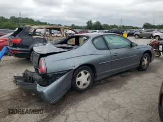 2004 Chevrolet Monte Carlo SS with VIN 2G1WX12K249235448, listed as a Copart auction lot 65742364 with 149,136 mi miles and Salvage Title. Bid and sale history available at carsss.com. Image 3.