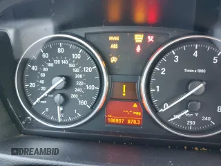 2009 BMW 3 Series 328i xDrive with VIN WBAWV53519PF95574, listed as a Copart auction lot 50928265 with 186,937 mi miles and Salvage Title. Bid and sale history available at carsss.com. Image 9.