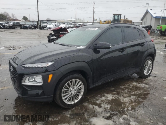2018 Hyundai Kona SEL with VIN KM8K2CAA2JU169664, listed as a Copart auction lot 84850834 with 35,774 mi miles and Salvage Title. Bid and sale history available at carsss.com. Image 1.