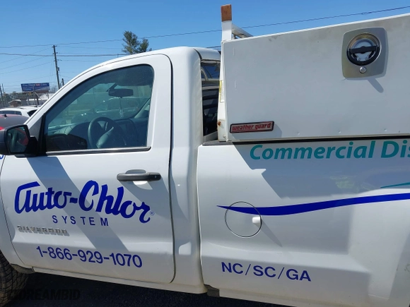 2018 Chevrolet Silverado 1500 Work Truck with VIN 1GCNCNEC7JZ160368, listed as a IAAI auction lot 41770709 with 228,089 mi miles. Bid and sale history available at carsss.com. Image 14.