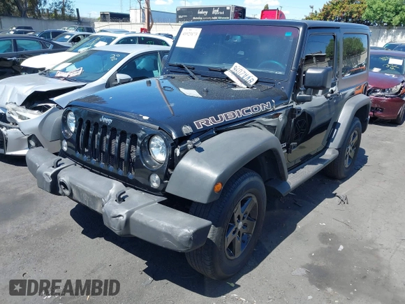 2017 Jeep Wrangler Sport with VIN 1C4AJWAG2HL588381, listed as a IAAI auction lot 41923173 with 86,095 mi miles and . Bid and sale history available at DreamBid. Image 2.