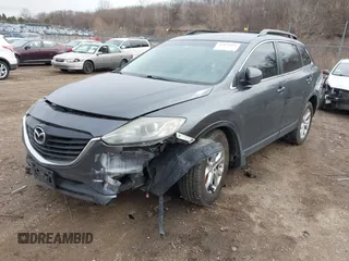 2015 Mazda CX-9 Touring with VIN JM3TB2CA0F0463313, listed as a IAAI auction lot 41822436 with 145,302 mi miles. Bid and sale history available at carsss.com. Image 2.