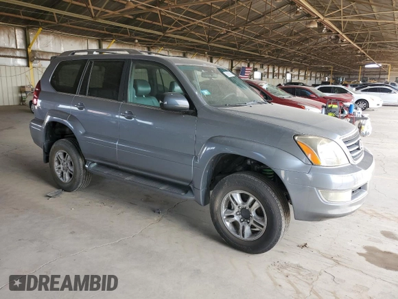 2007 Lexus GX 470 z VIN JTJBT20X570147530, wystawiony jako Copart lot #58626655 z przebiegiem Nie podano mil oraz Tytuł czysty. Historia ofert i sprzedaży dostępna na DreamBid. Obrazek 4.