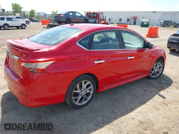 2015 Nissan Sentra S with VIN 3N1AB7AP1FY298207, listed as a IAAI auction lot 42226048 with 120,549 mi miles and . Bid and sale history available at DreamBid. Image 4.