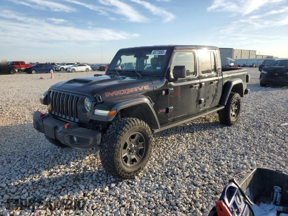 2020 Jeep Gladiator Mojave z VIN 1C6JJTEG9LL205738, wystawiony jako Copart lot #48773085 z przebiegiem 18 649 mil mil oraz Szkoda całkowita • Salvage title. Historia ofert i sprzedaży dostępna na DreamBid. Obrazek 1.