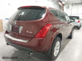 2006 Nissan Murano SL with VIN JN8AZ08W76W550566, listed as a IAAI auction lot 41927658 with 112,320 mi miles. Bid and sale history available at carsss.com. Image 4.