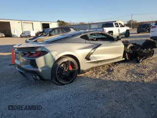 2022 Chevrolet Corvette 2LT with VIN 1G1YB2D49N5109954, listed as a Copart auction lot 82520864 with 44,566 mi miles and Salvage Title. Bid and sale history available at carsss.com. Image 3.
