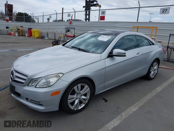 2012 Mercedes-Benz E 350 with VIN WDDKJ5KB1CF154693, listed as a IAAI auction lot 42077545 with 110,991 mi miles and . Bid and sale history available at DreamBid. Image 2.