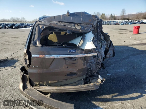 2016 Ford Explorer XLT with VIN 1FM5K8D84GGD06212, listed as a Copart auction lot 42889885 with Not Provided miles and Salvage Title. Bid and sale history available at carsss.com. Image 6.