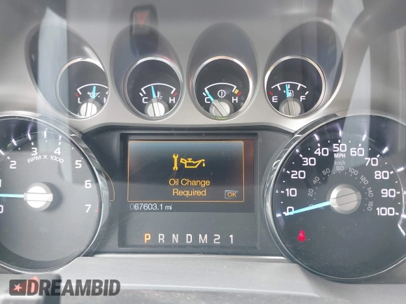 2015 Ford F-250 Lariat with VIN 1FT7W2B65FEC68936, listed as a IAAI auction lot 42142608 with 67,603 mi miles and . Bid and sale history available at carsss.com. Image 7.
