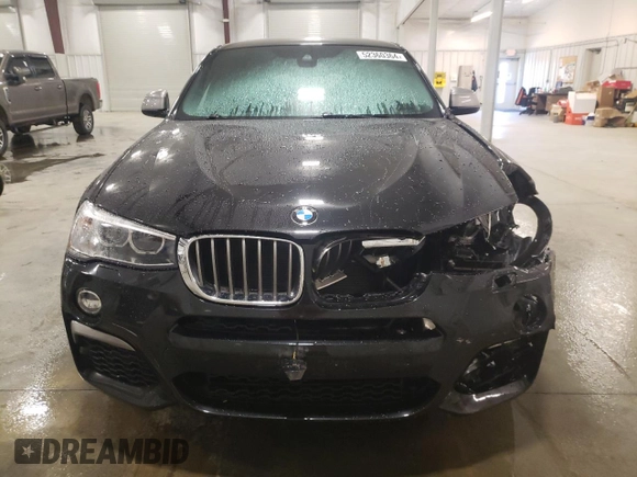 2018 BMW X4 M40i with VIN 5UXXW7C54J0W63858, listed as a Copart auction lot 52360364 with 53,377 mi miles. Bid and sale history available at carsss.com. Image 5.