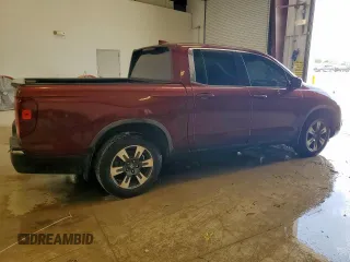 2017 Honda Ridgeline RTL with VIN 5FPYK2F51HB003649, listed as a Copart auction lot 61043865 with 75,453 mi miles and Clean title. Bid and sale history available at DreamBid. Image 3.