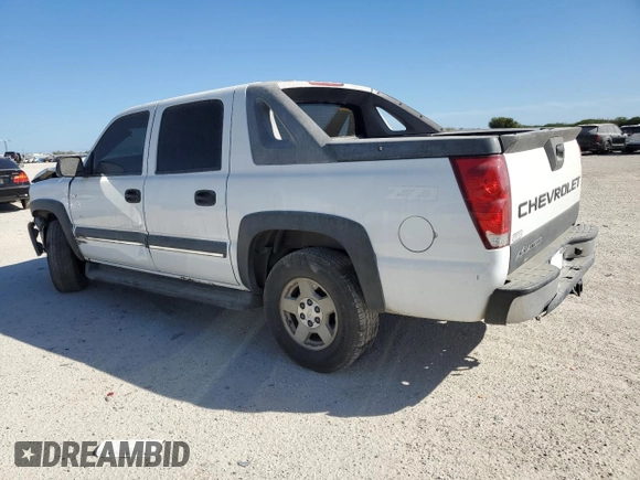 2003 Chevrolet Avalanche with VIN 3GNEK13T93G298292, listed as a Copart auction lot 76576004 with Not Provided miles and Salvage Title. Bid and sale history available at DreamBid. Image 2.