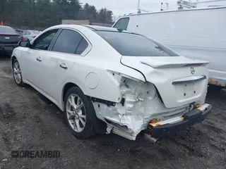 2014 Nissan Maxima S with VIN 1N4AA5AP5EC909115, listed as a IAAI auction lot 42016052 with 125,851 mi miles and . Bid and sale history available at DreamBid. Image 3.