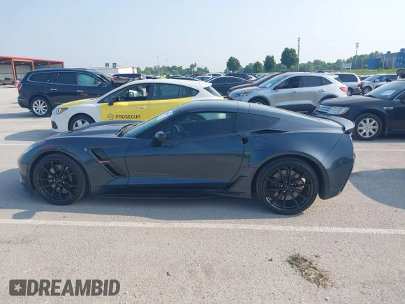2019 Chevrolet Corvette Grand Sport 1LT with VIN 1G1YW2D7XK5116017, listed as a IAAI auction lot 42396501 with 34,034 mi miles and . Bid and sale history available at DreamBid. Image 14.