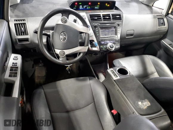 2012 Toyota Prius Two with VIN JTDZN3EU4C3167406, listed as a Copart auction lot 52955215 with 229,836 mi miles and Salvage Title. Bid and sale history available at DreamBid. Image 8.