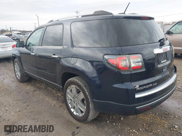 2017 GMC Acadia Limited Limited with VIN 1GKKVSKD7HJ205878, listed as a IAAI auction lot 42080264 with 107,265 mi miles. Bid and sale history available at carsss.com. Image 3.