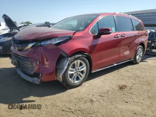 2022 Toyota Sienna Limited with VIN 5TDZRKEC4NS092214, listed as a Copart auction lot 60234045 with 26,515 mi miles and Salvage title. Bid and sale history available at DreamBid. Image 1.