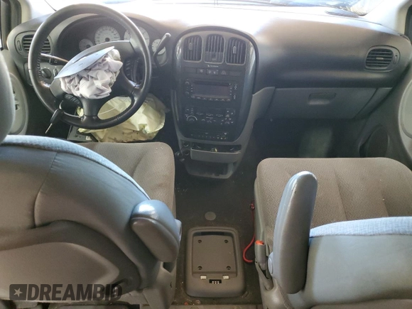 2005 Dodge Caravan SXT with VIN 2D4GP44L95R458500, listed as a Copart auction lot 53144985 with Not provided miles and Salvage title. Bid and sale history available at DreamBid. Image 8.
