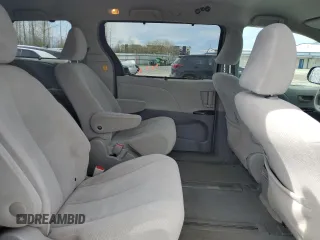 2012 Toyota Sienna LE with VIN 5TDJK3DC7CS047290, listed as a Copart auction lot 50822655 with 173,675 mi miles and Salvage Title. Bid and sale history available at carsss.com. Image 11.