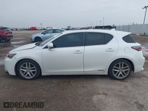 2014 Lexus CT 200h with VIN JTHKD5BH8E2196518, listed as a IAAI auction lot 41672745 with 126,655 mi miles and . Bid and sale history available at DreamBid. Image 14.