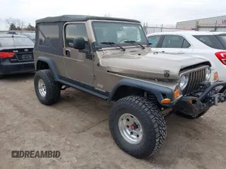 2004 Jeep Wrangler Sport with VIN 1J4FA49S14P782867, listed as a IAAI auction lot 41498153 with 89,813 mi miles. Bid and sale history available at carsss.com. Image 1.