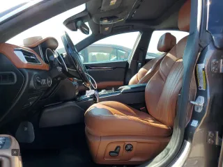 2019 Maserati Ghibli S Q4 GranLusso with VIN ZAM57YTL2K1309855, listed as a Copart auction lot 70747164 with 38,614 mi miles and Salvage Title. Bid and sale history available at carsss.com. Image 7.