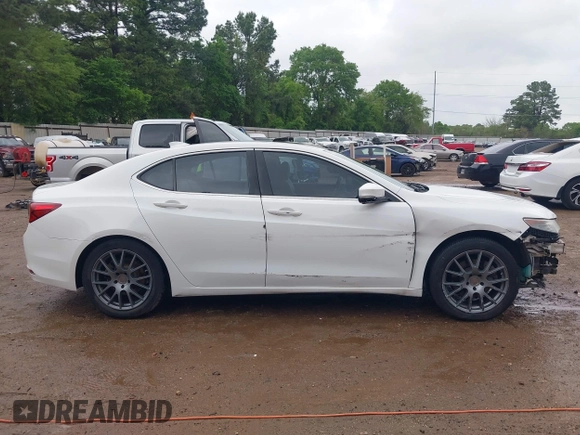 2015 Acura TLX V6 Tech with VIN 19UUB2F55FA024728, listed as a IAAI auction lot 41933939 with 185,413 mi miles. Bid and sale history available at carsss.com. Image 13.