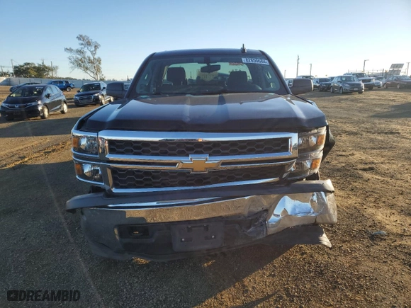2015 Chevrolet Silverado 1500 LS with VIN 1GCRCPEC5FZ186097, listed as a Copart auction lot 82850684 with 100,307 mi miles and Salvage Title. Bid and sale history available at carsss.com. Image 5.