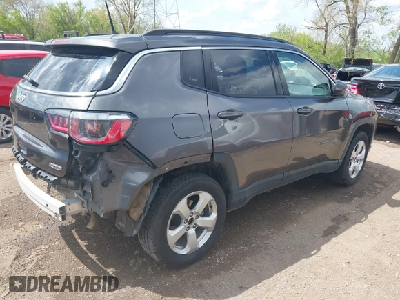 2018 Jeep Compass Latitude с VIN 3C4NJDBBXJT342522, выставлен на аукционе IAAI как лот 42081491 с пробегом 107 862 миль миль и . История ставок и продаж доступна на DreamBid. Изображение 4.
