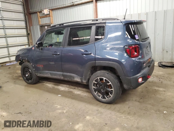 2023 Jeep Renegade Trailhawk with VIN ZACNJDC12PPP20500, listed as a Copart auction lot 46687875 with 50,607 mi miles and Salvage title. Bid and sale history available at DreamBid. Image 2.
