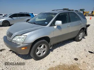 2001 Lexus RX 300 with VIN JTJHF10U810202335, listed as a Copart auction lot 48997255 with 194,097 mi miles and Salvage Title. Bid and sale history available at carsss.com. Image 1.