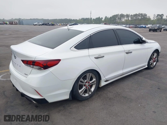 2019 Hyundai Sonata SEL with VIN 5NPE34AF3KH732362, listed as a IAAI auction lot 41918417 with 146,856 mi miles and . Bid and sale history available at DreamBid. Image 4.
